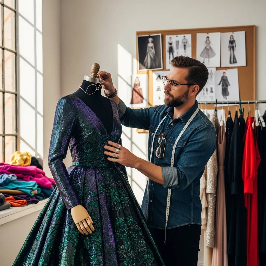 Stylised portrait of Theo Jensen in layered streetwear